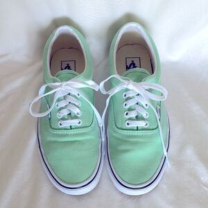 Vans Unisex Canvas Era Mint Green Sneakers